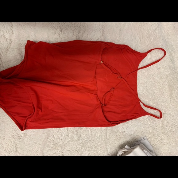 Babaton red cross back bodysuit - Picture 2 of 3